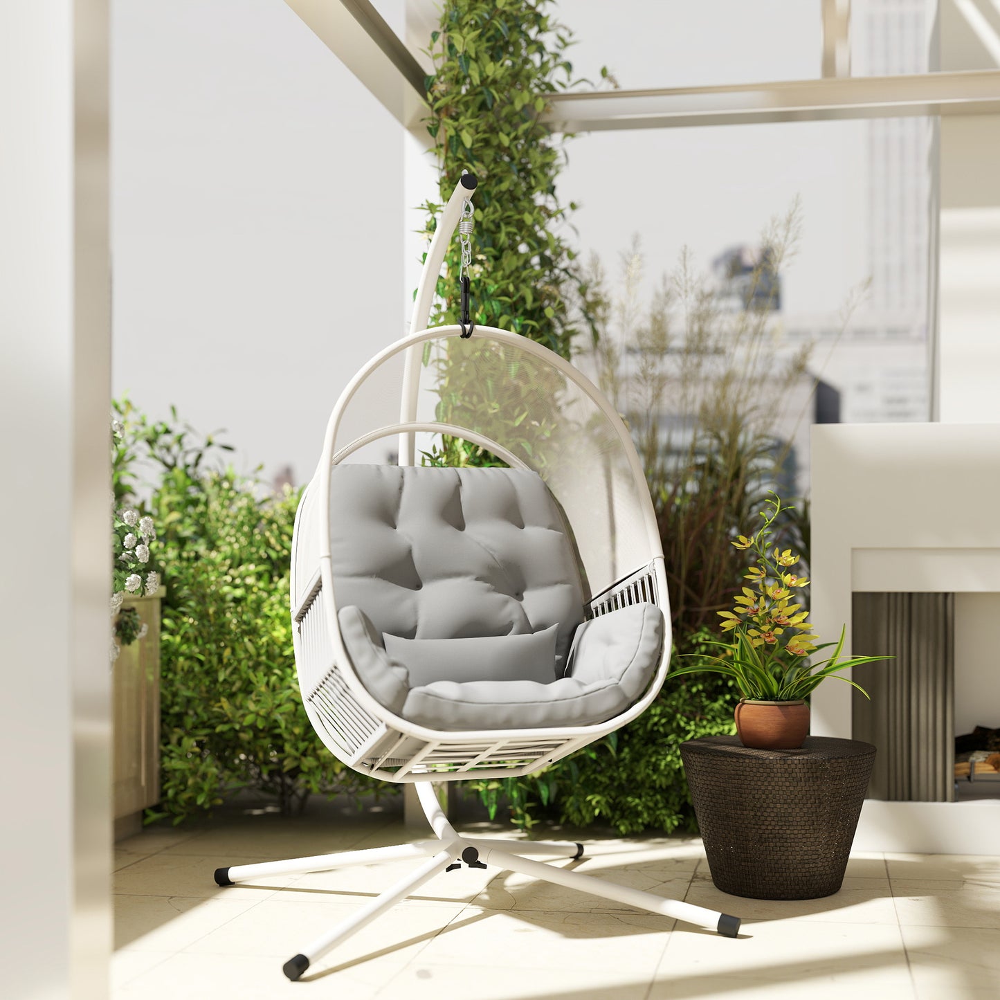 Hanging Egg Chair, with Cushion