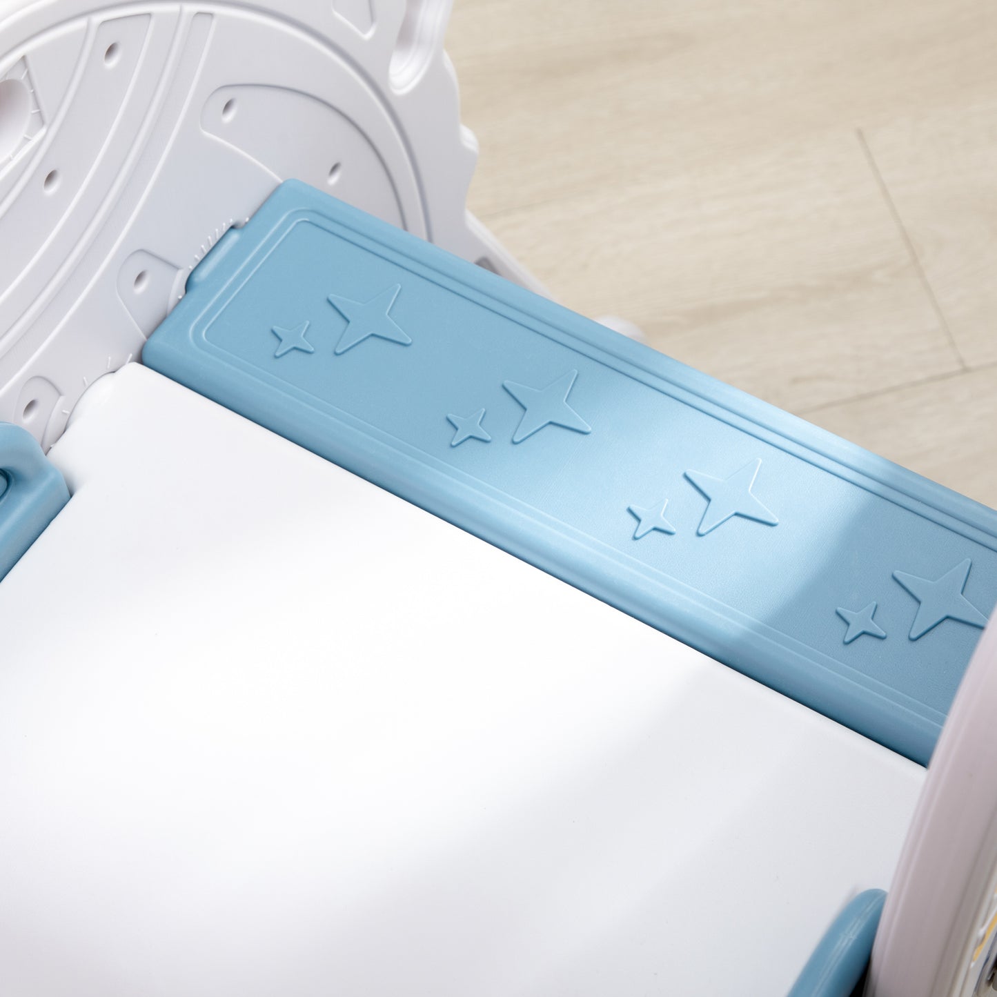 Space-Themed Baby Slide, Indoor Freestanding Kids Slide
