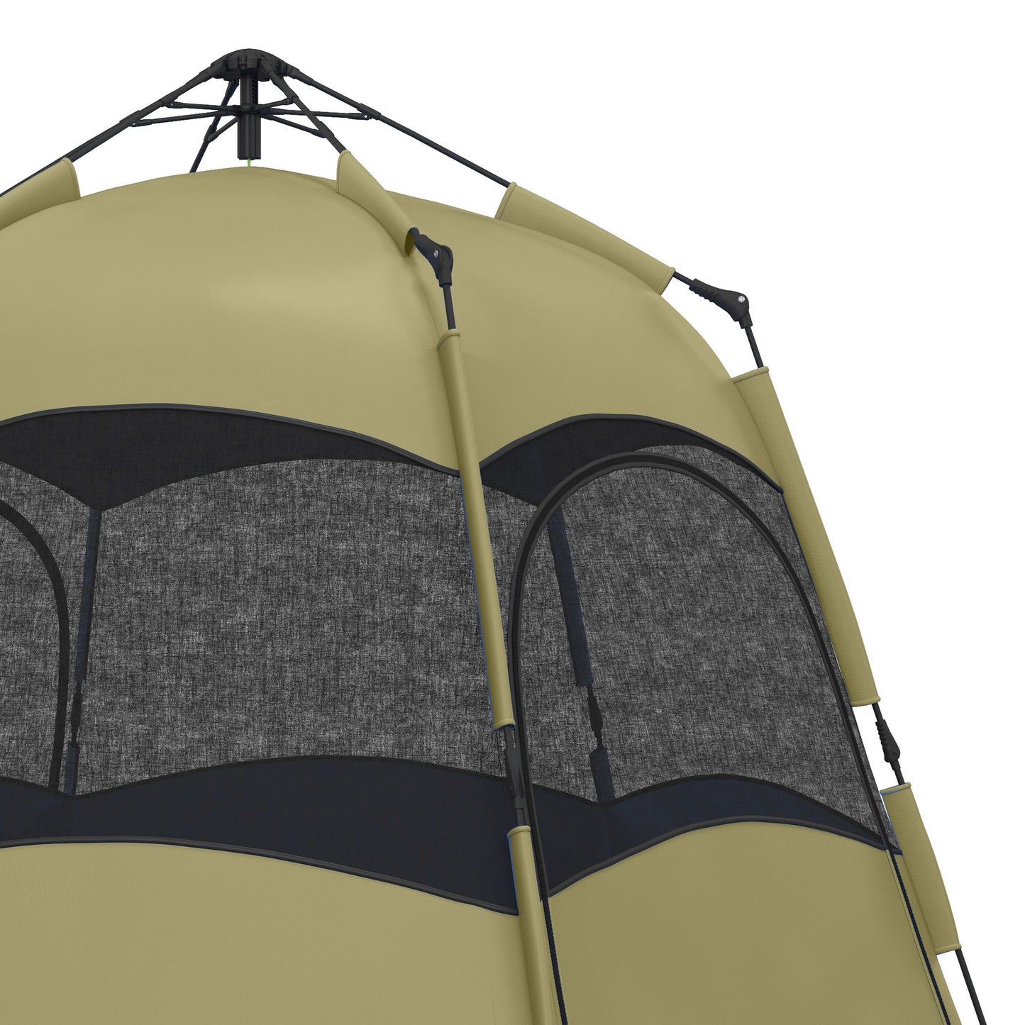 Six Man Hexagon Camping Tent with Hang Hook and Carry Bag