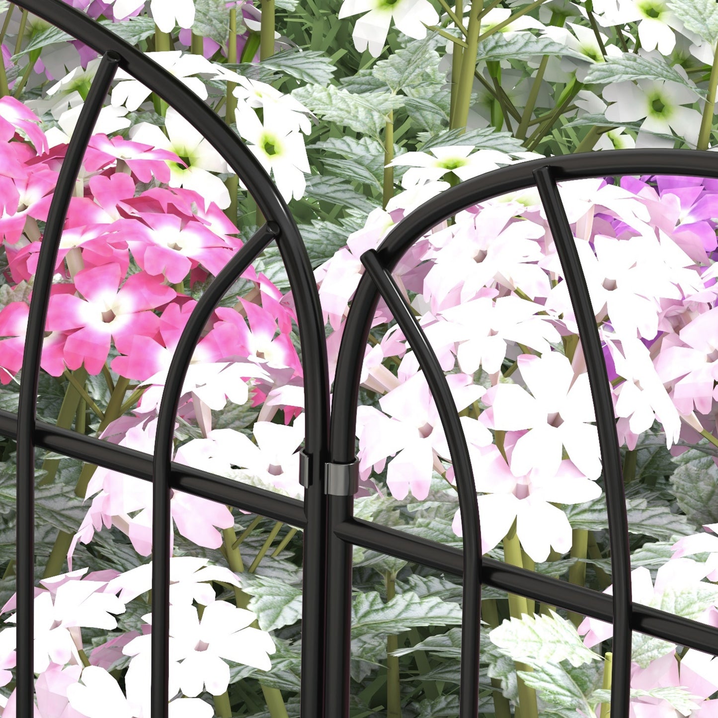 Metal Decorative Outdoor Picket Fence Panels