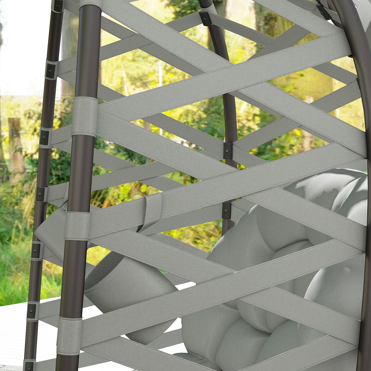 2 Seater Egg Chair Outdoor
