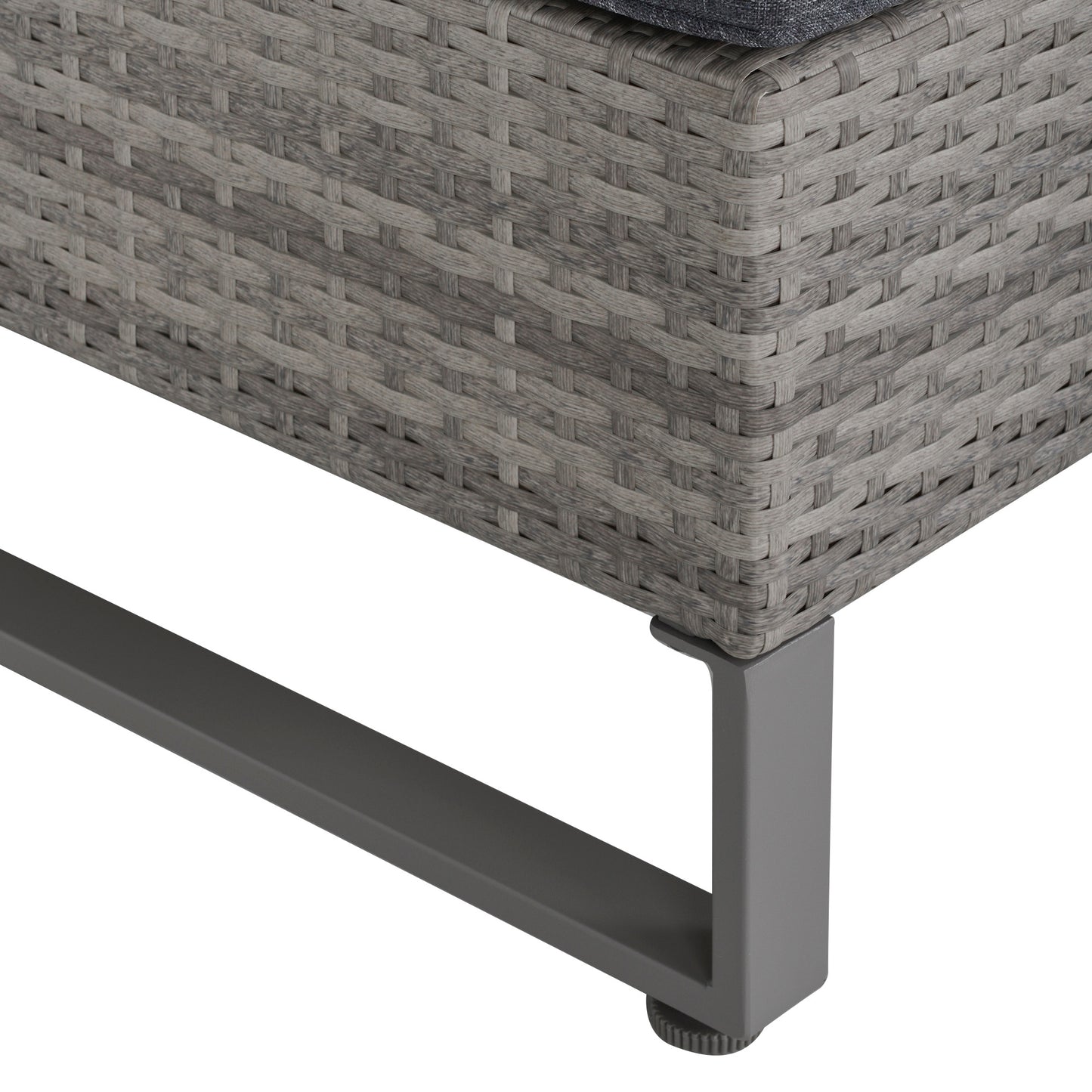 4 Pieces Rattan Garden Furniture Set (2)