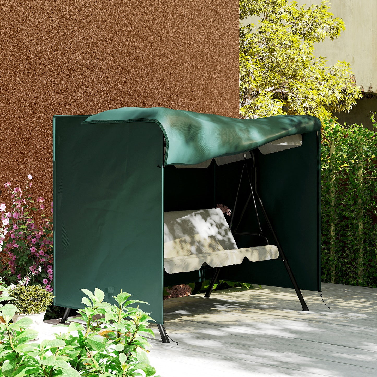 205 x 124cm Three-Seater Swing Chair Protective Cover Deep
