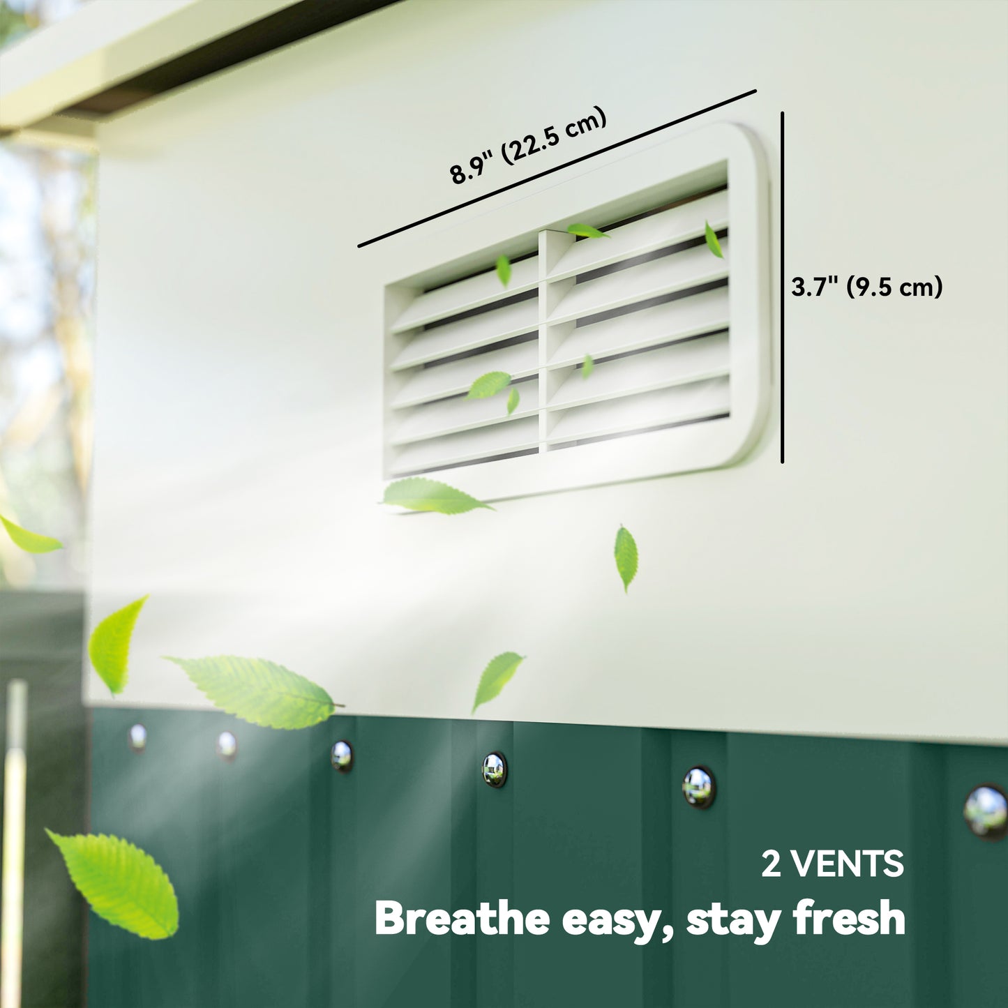 Garden Metal Storage Shed Outdoor Metal Tool House