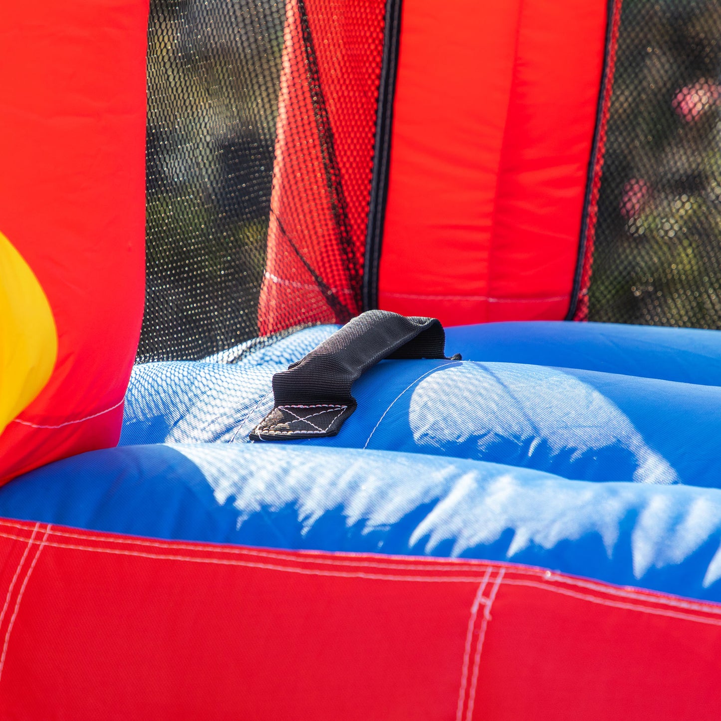 Kids Bouncy Castle, with Slide, Pool, Trampoline, Climbing Wall