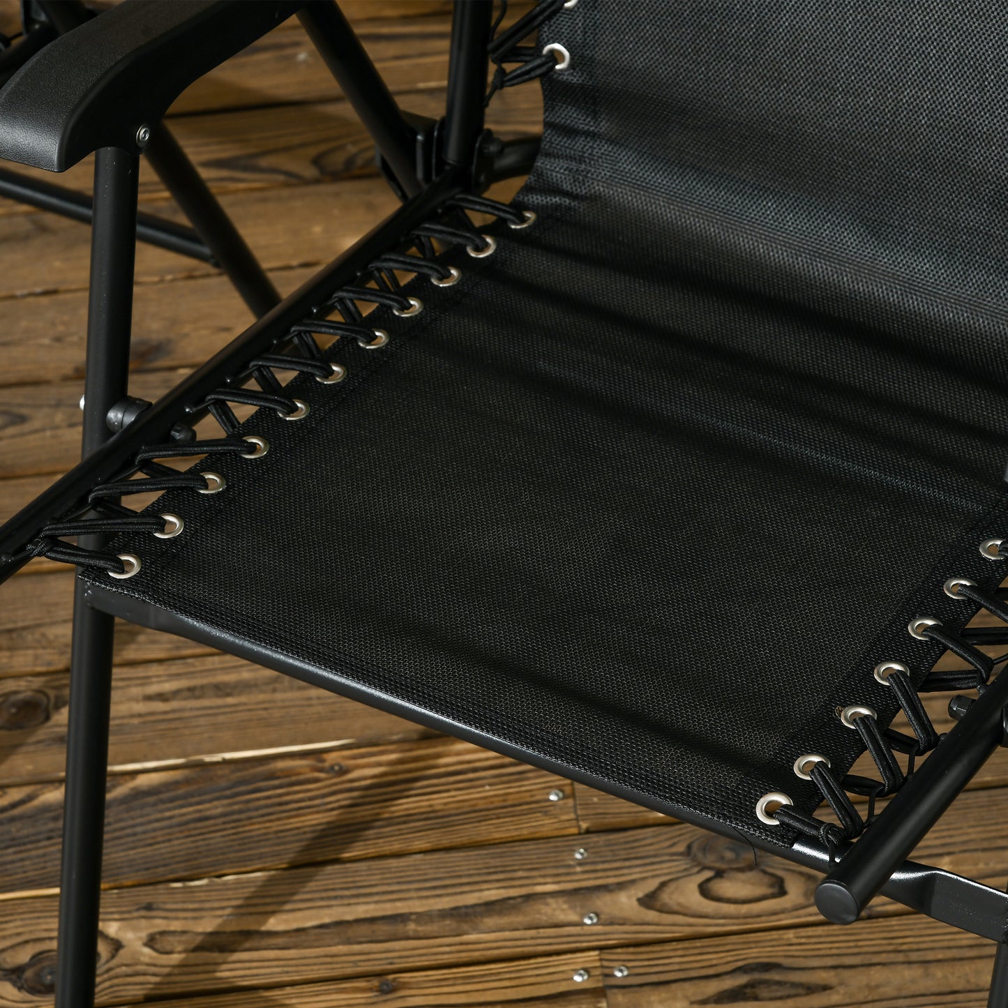 4 Pcs Patio Folding Chair Set
