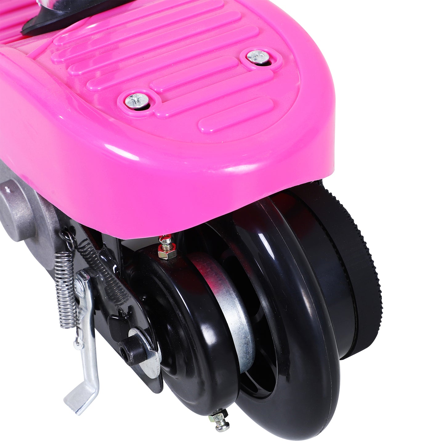 Foldable Electric Scooter Ride on for Kids 12V 120W W/Brake Kickstand