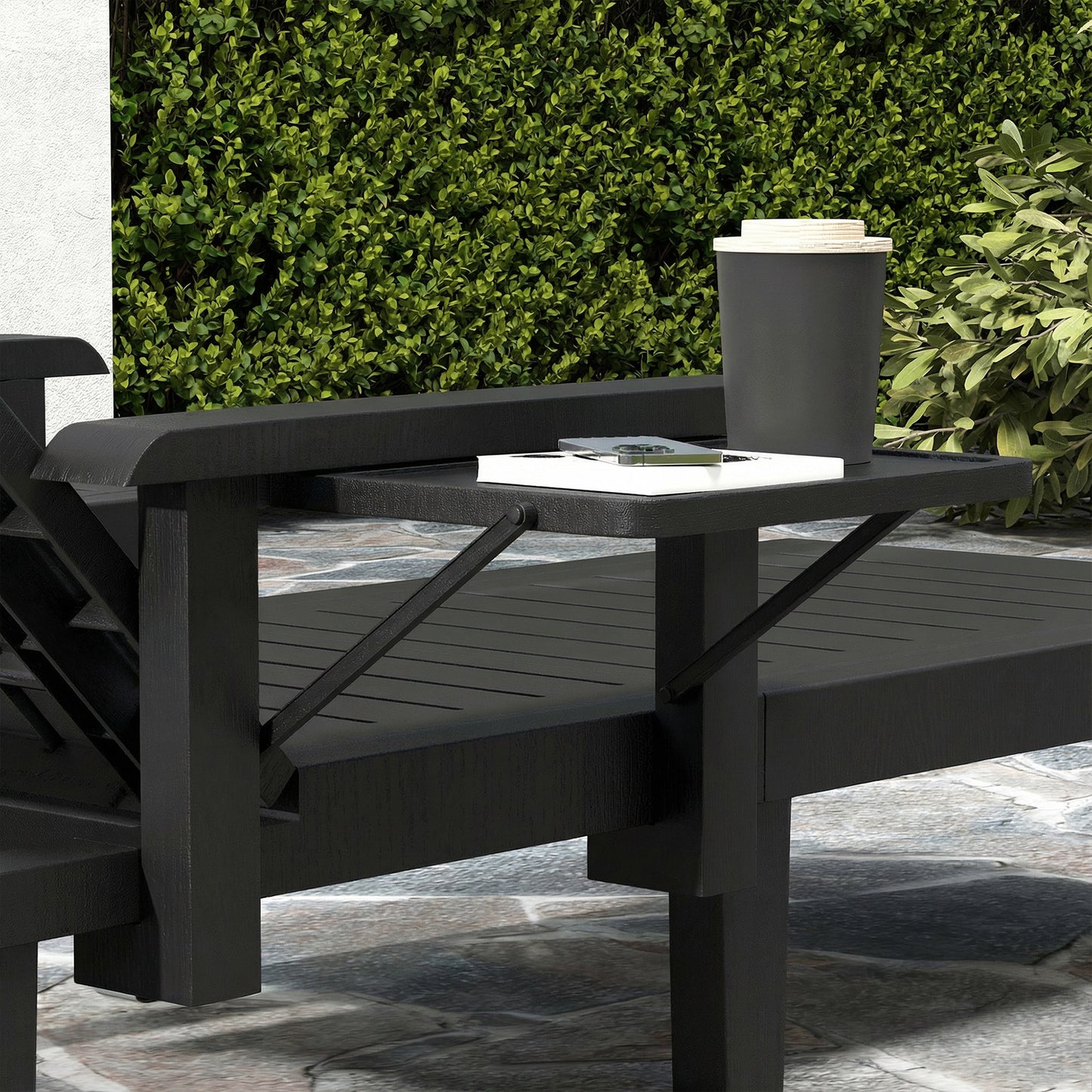 Set of 2 Reclining Sun Loungers