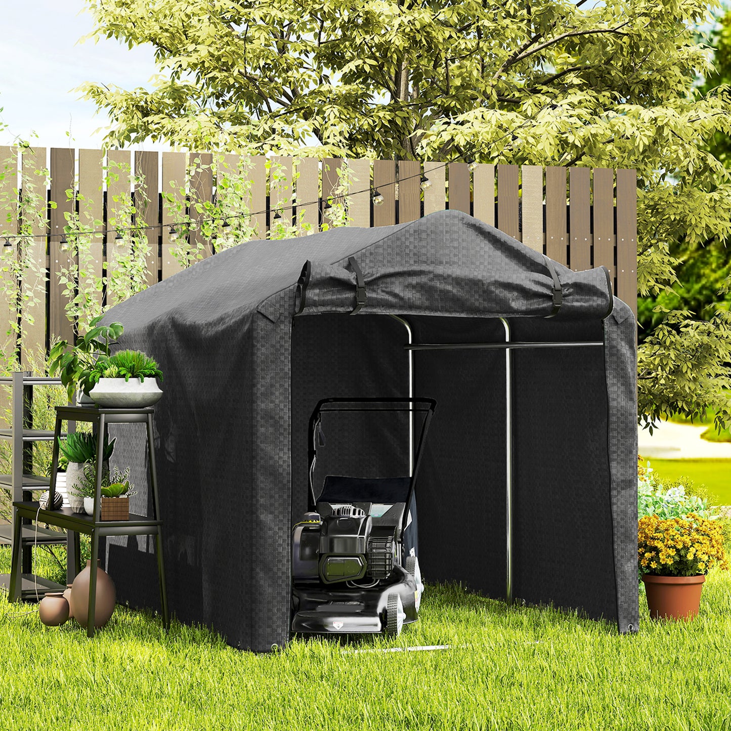 2.2 x 1.6 m Garden Storage Tent