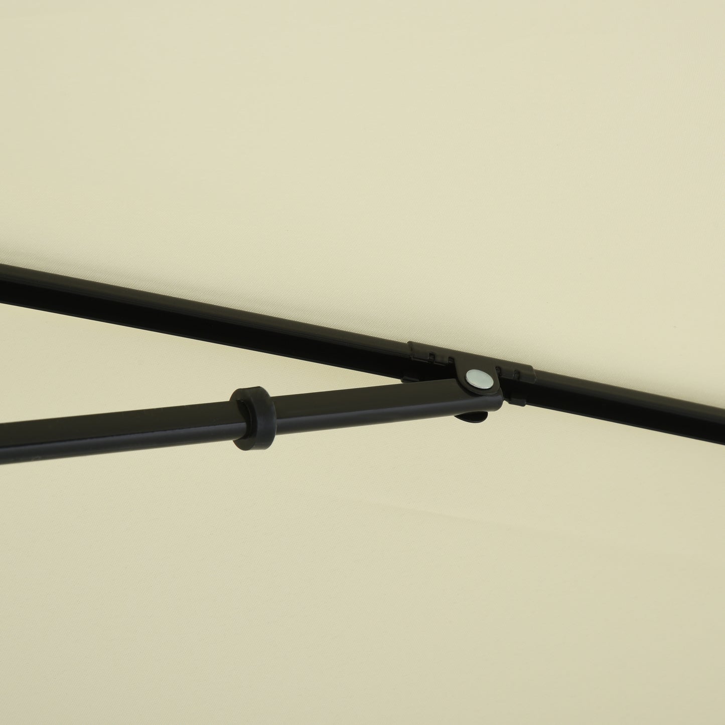 2 x 1.3m Garden Parasol Umbrella