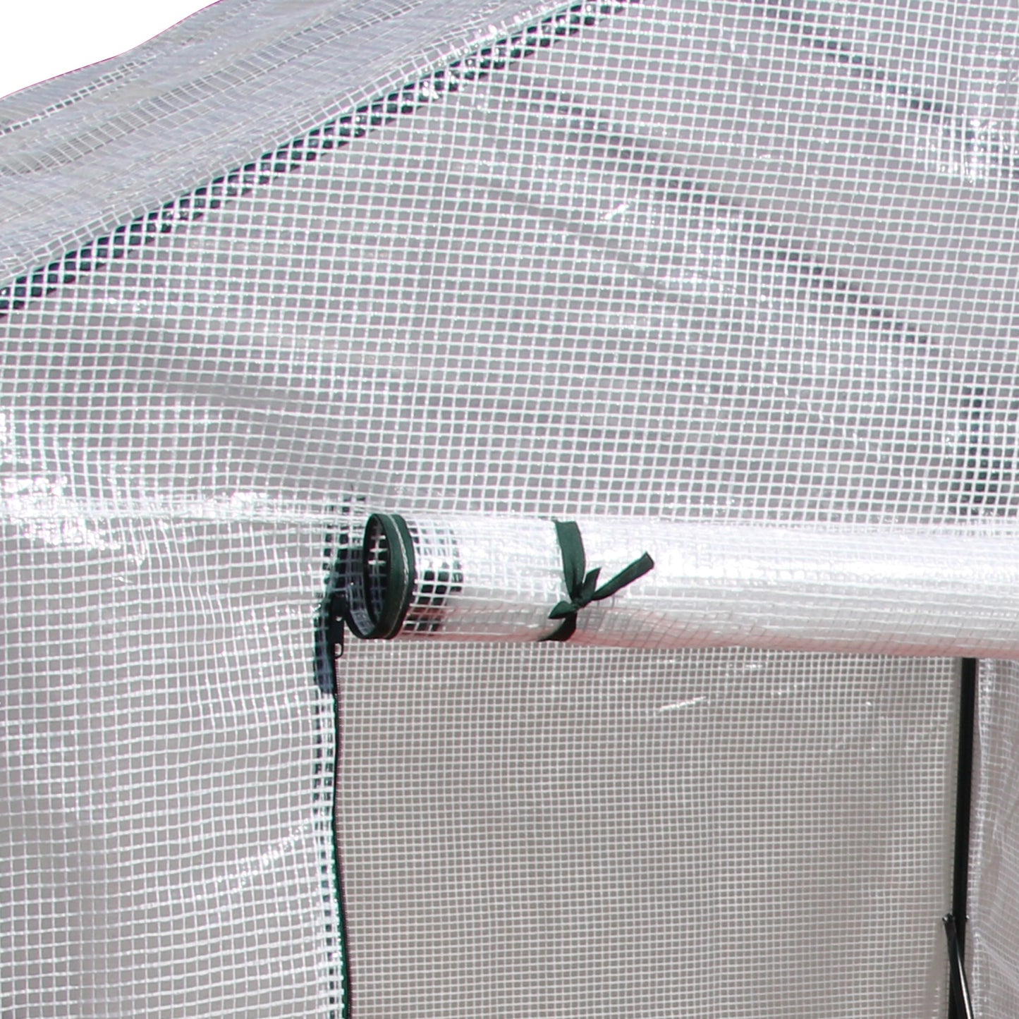 Walk In Greenhouse with 2 Tier Shelf (1)