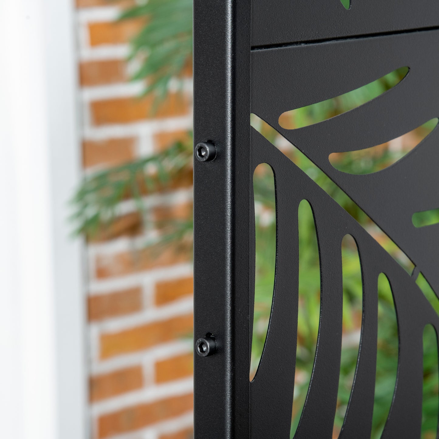 Decorative Privacy Screen with Stand
