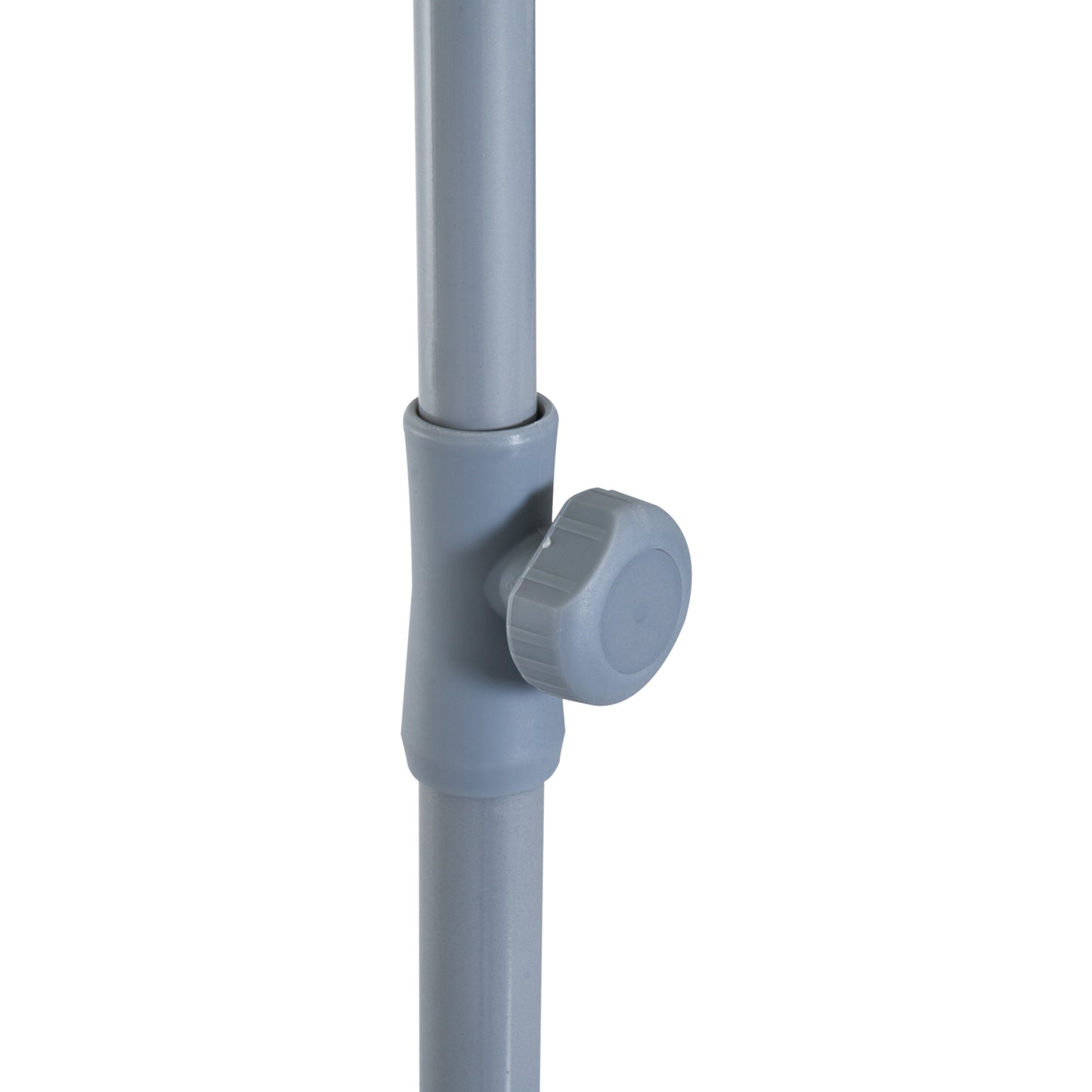 2.2m Beach Umbrella, Portable Parasol with Tilting Function