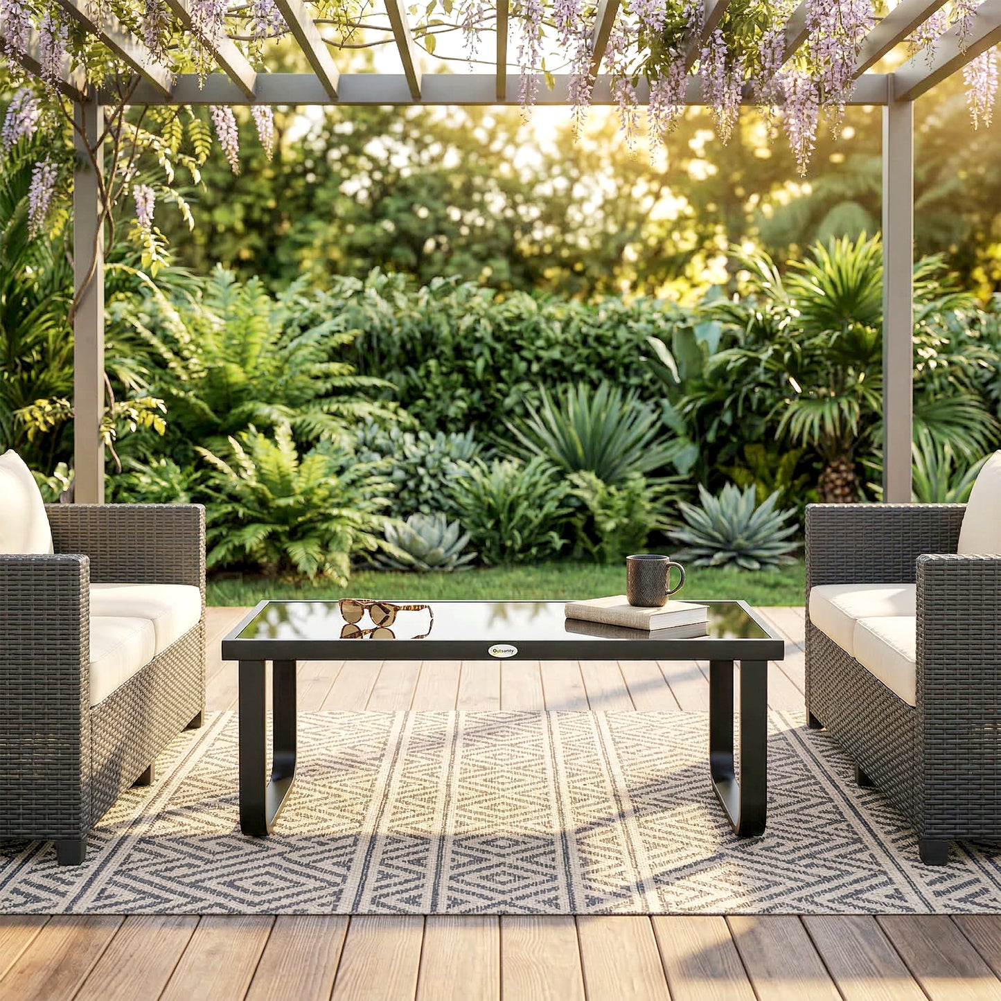 Outdoor Garden Coffee Table (1)