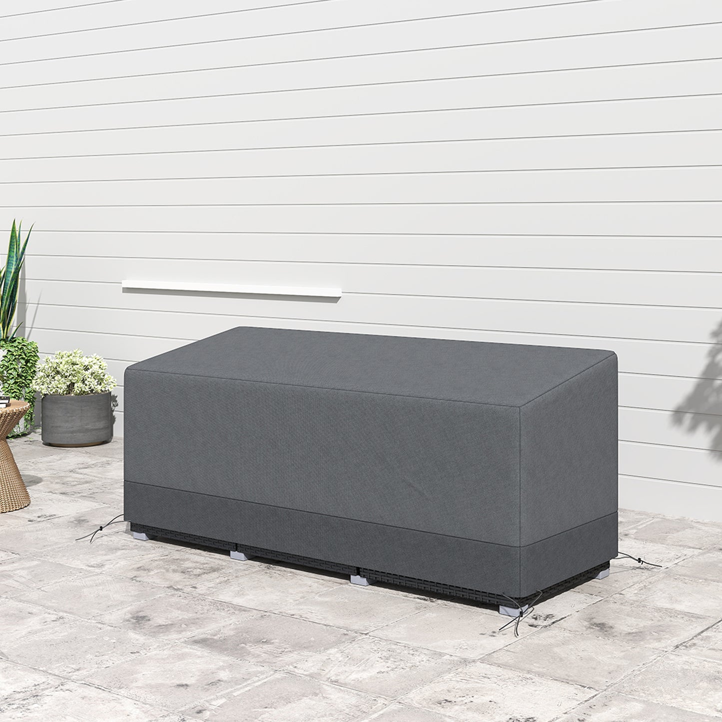 Rectangular Patio Garden Furniture Cover Waterproof
