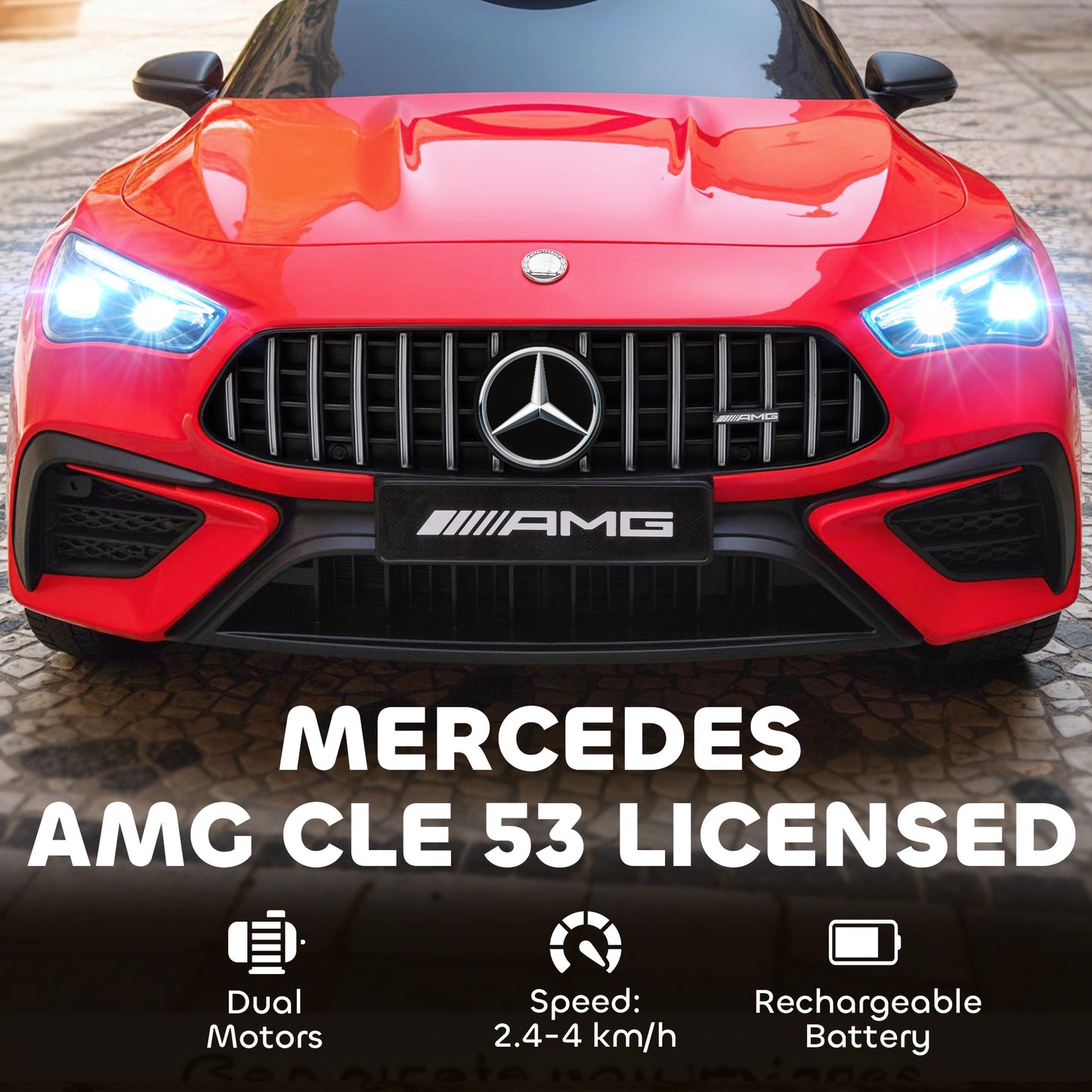 Licensed Mercedes AMG Kids Electric Car