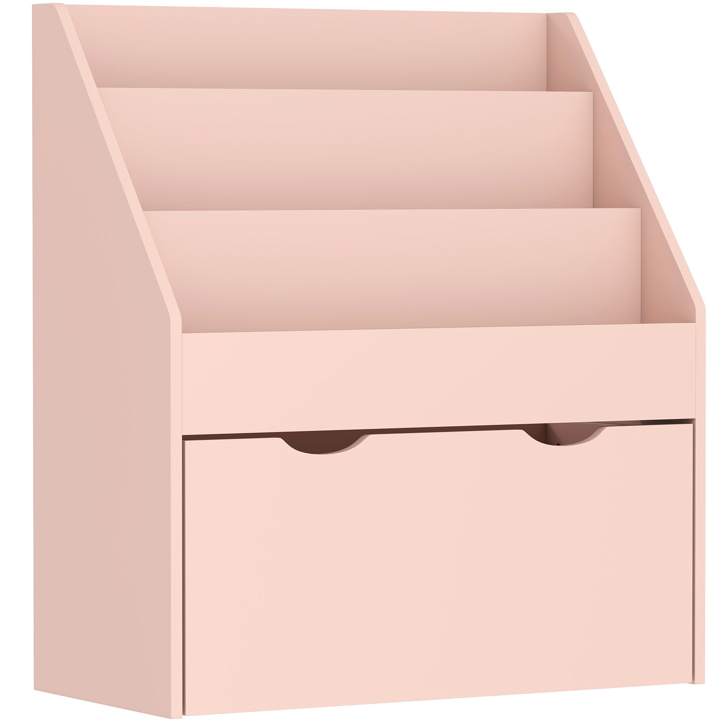Bookcase for Kids with Shelves, Drawer, Bookcase for Bedroom, Playroom