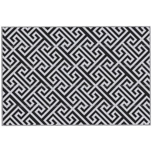 182 x 274 cm(6x9ft) Outdoor Rug Reversible Mat Plastic Straw Rug