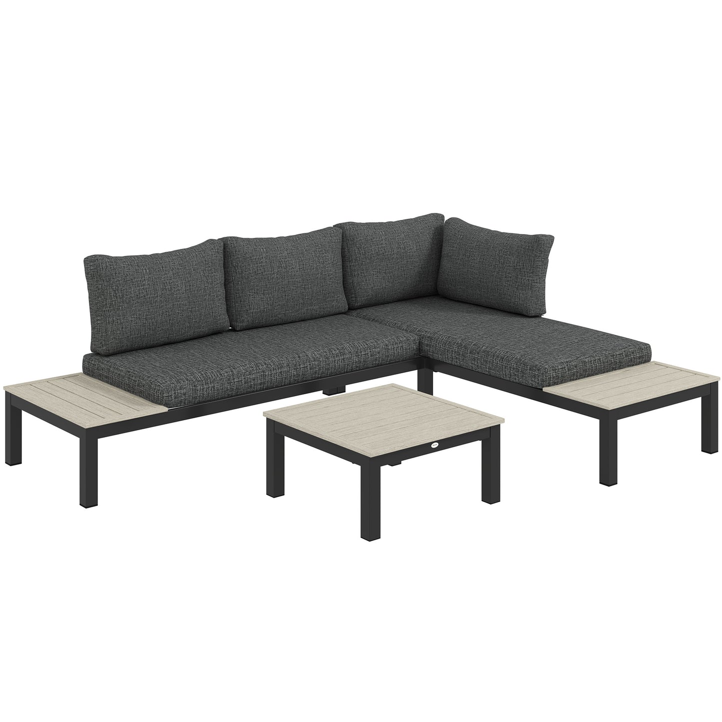 3 Pieces Garden Furniture Set
