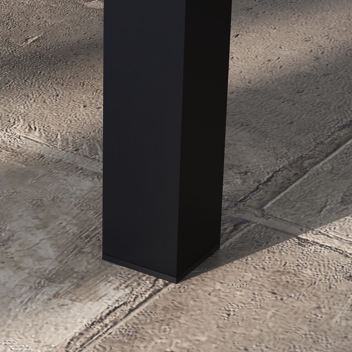 100cm x 60cm Aluminium Outdoor Coffee Table