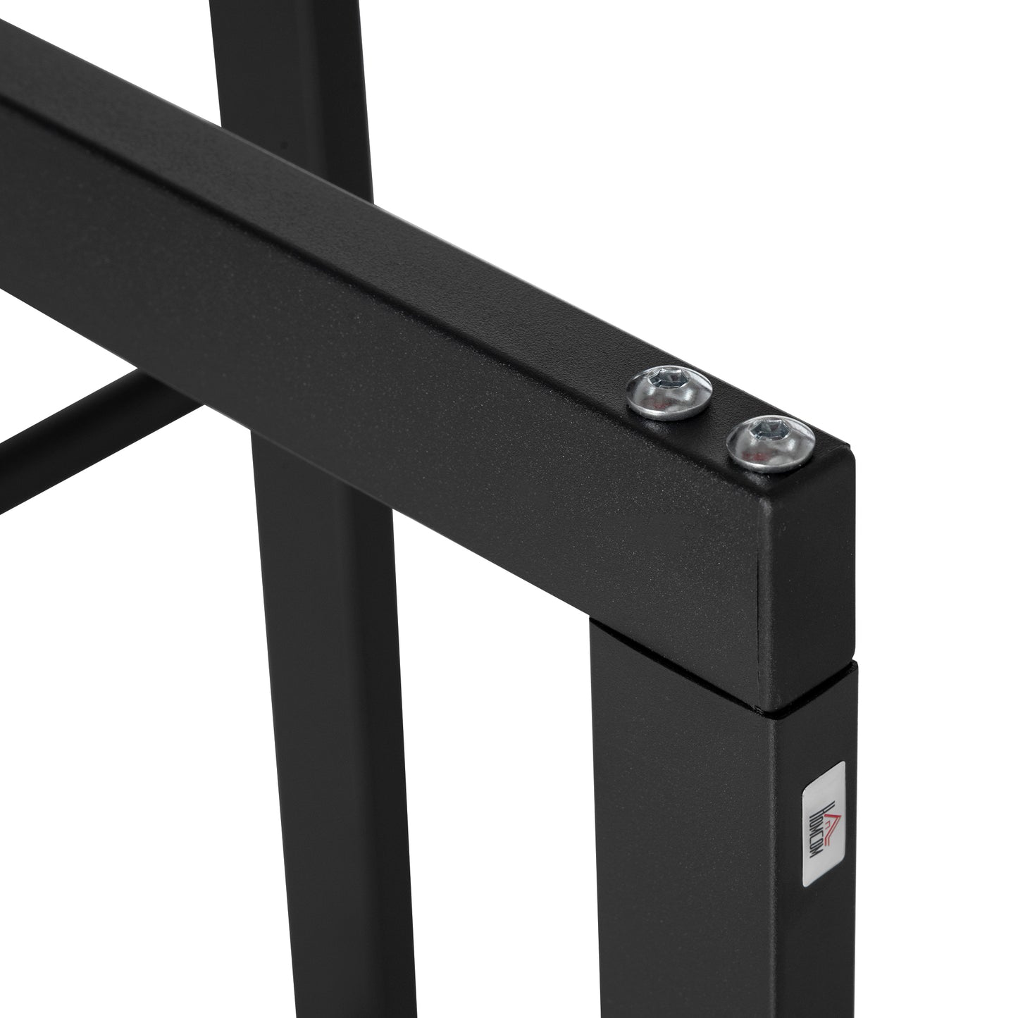 Metal Firewood Log Holder Tall Firewood Rack Indoor Outdoor (2)