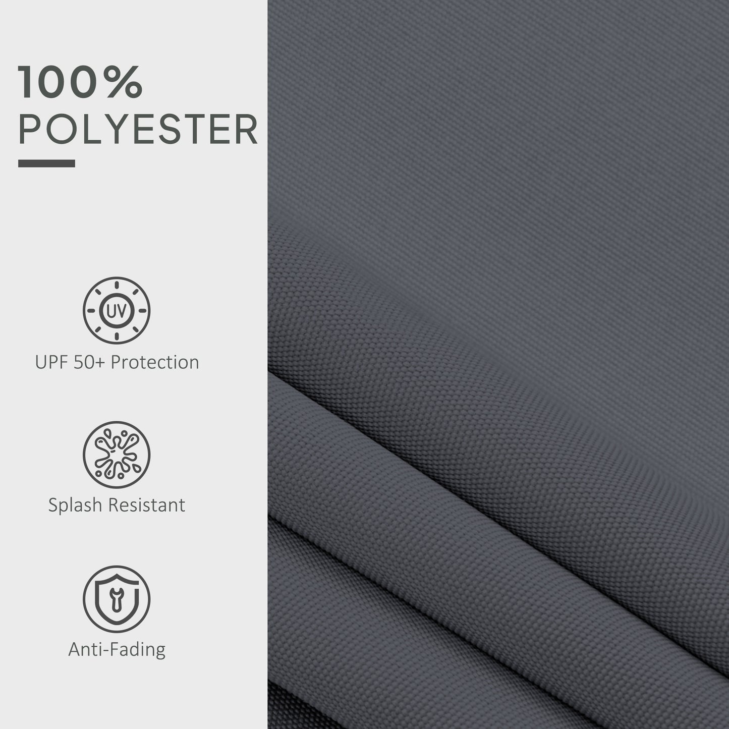 Awning Replacement Canopy, Water Resistant UPF 50+ Sun Shade Cover