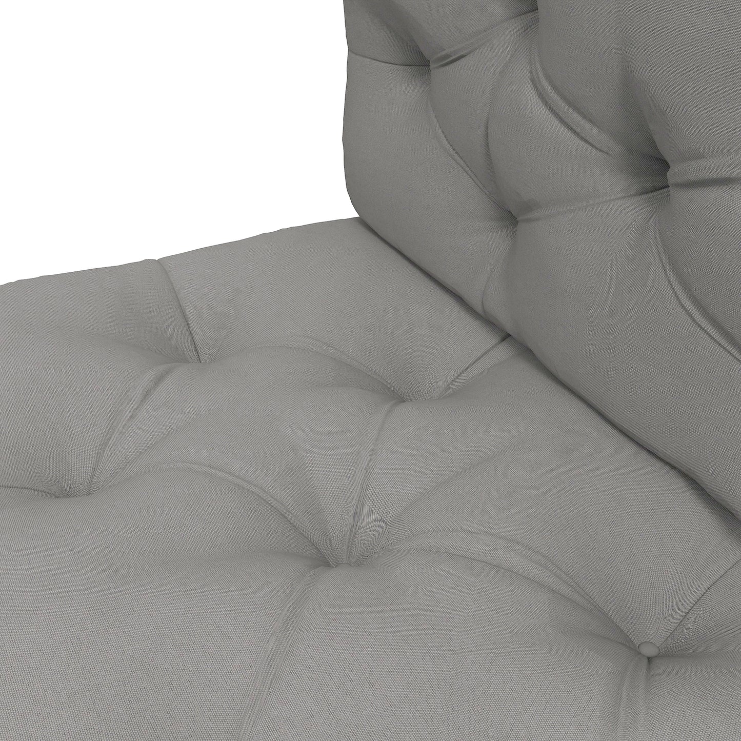 Seat and Back Padded Pallet Cushion Set