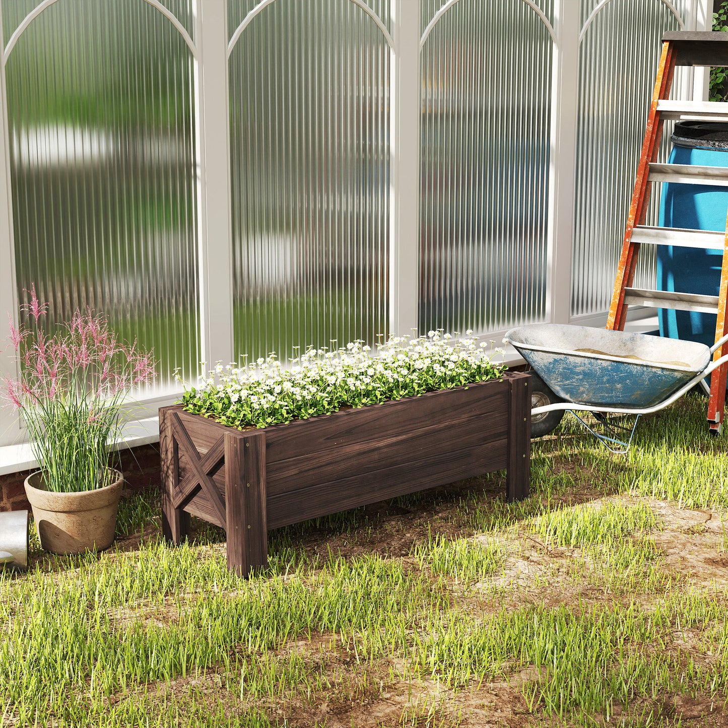 58L Garden Raised Bed Planter Grow Containers