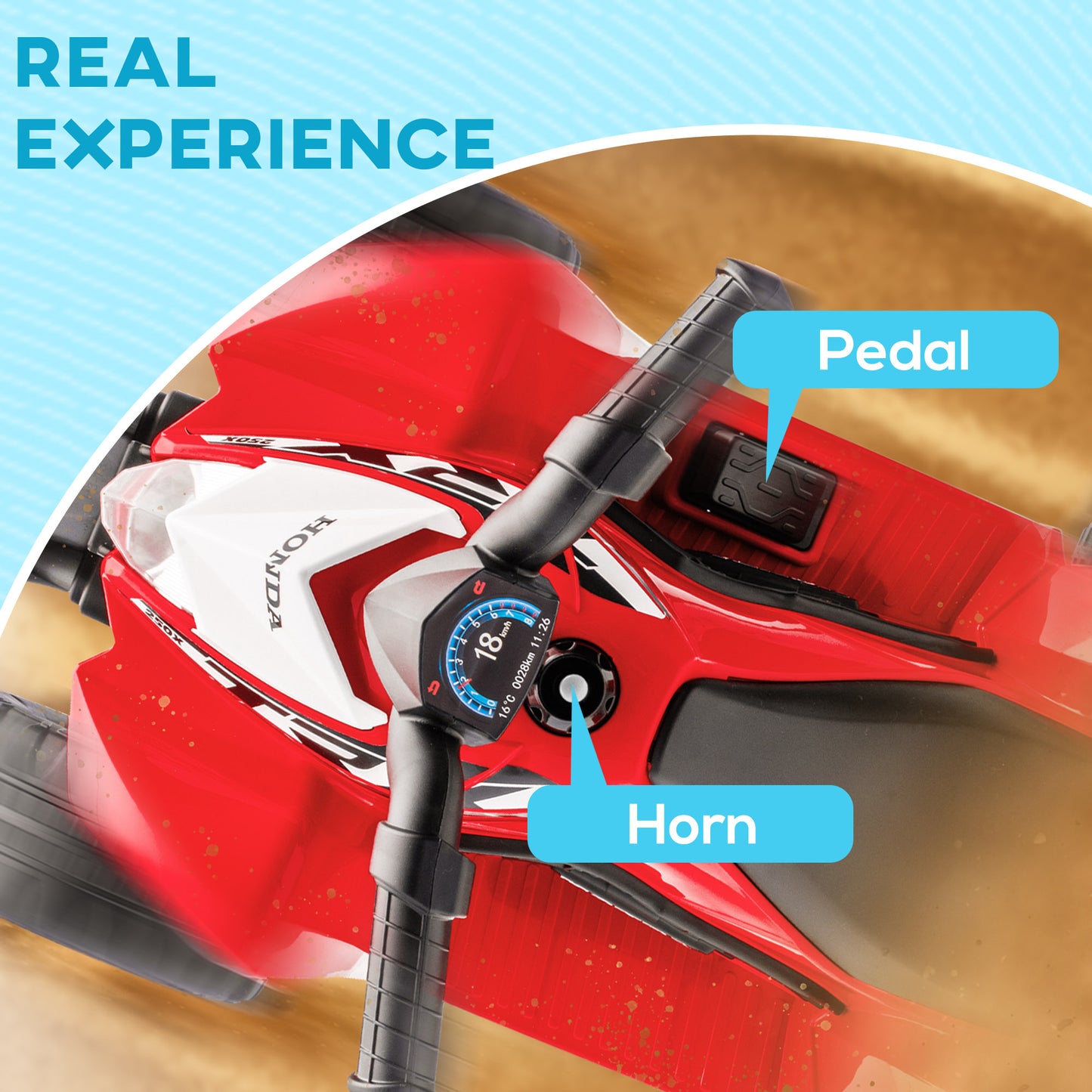 Honda Licensed Kids Electric Quad Bike