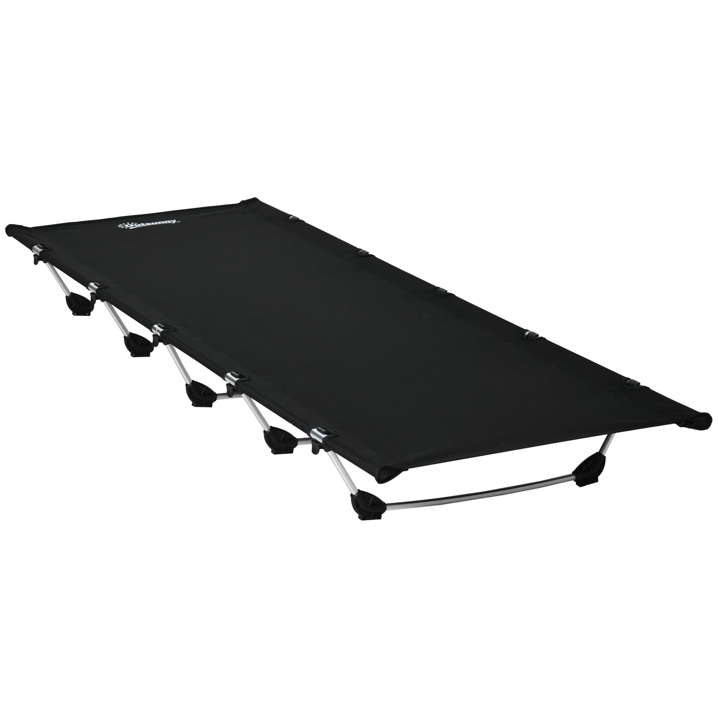 Lightweight Camping Bed, Aluminium Portable Camp Cot w/ Strong