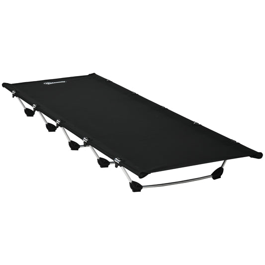 Lightweight Camping Bed, Aluminium Portable Camp Cot w/ Strong
