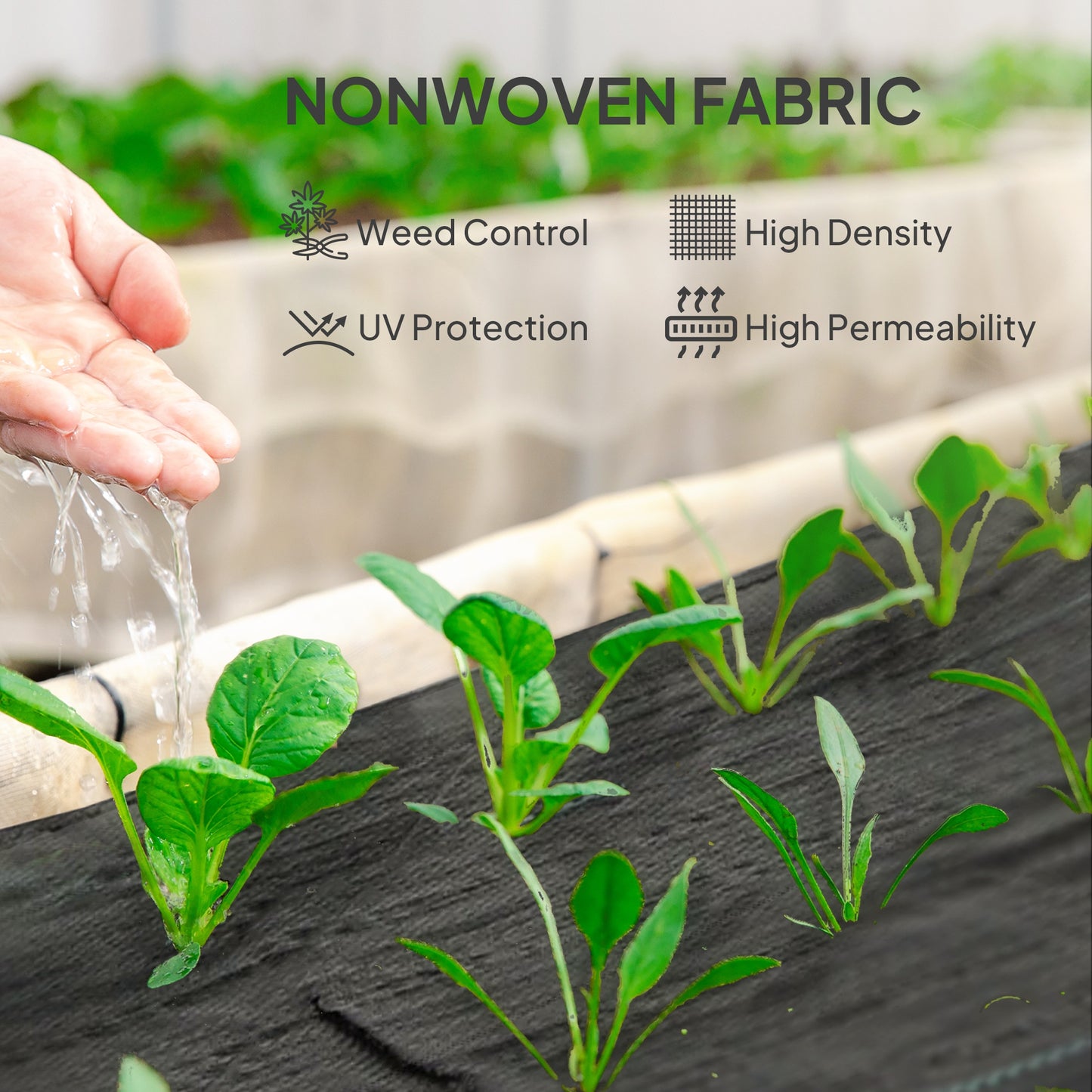 2m x 90m Weed Control Membrane