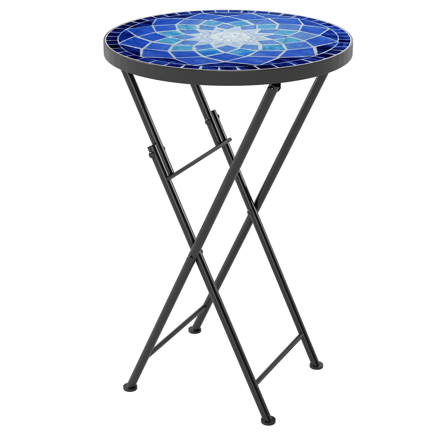 Mosaic Outdoor Garden Table (4)