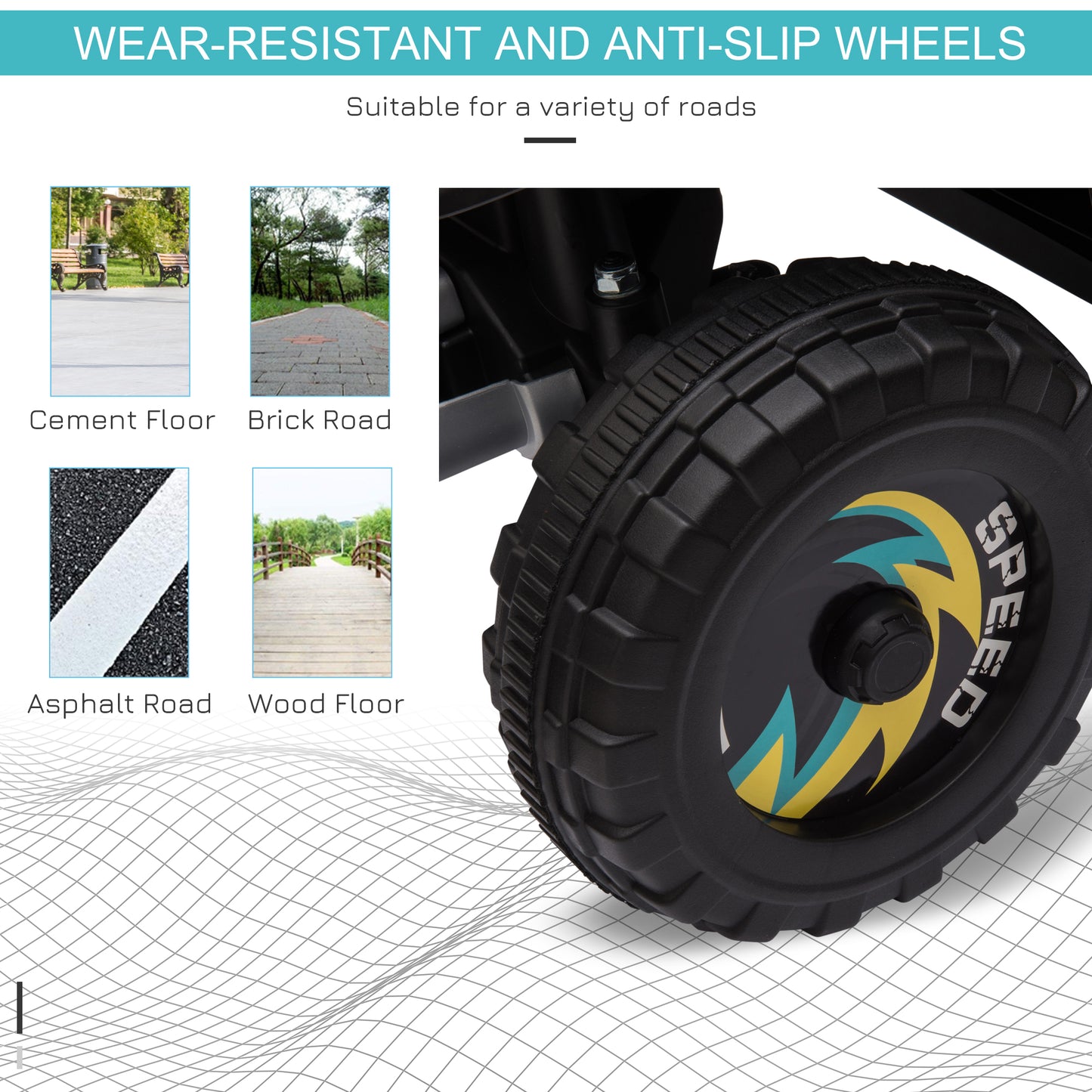 6V Kids Electric Ride on Car Forward Reverse Functions