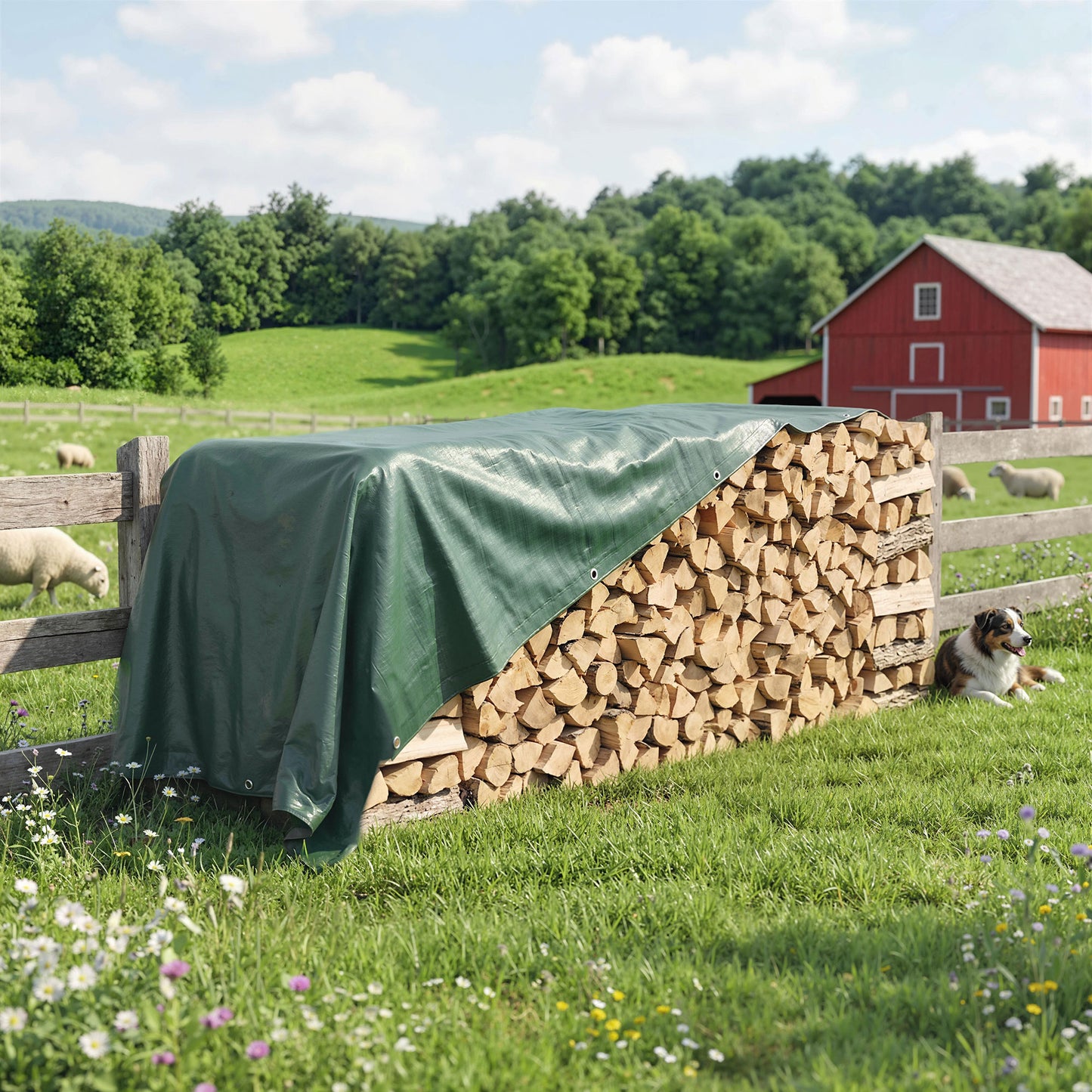 3 x 4m Waterproof Tarpaulin