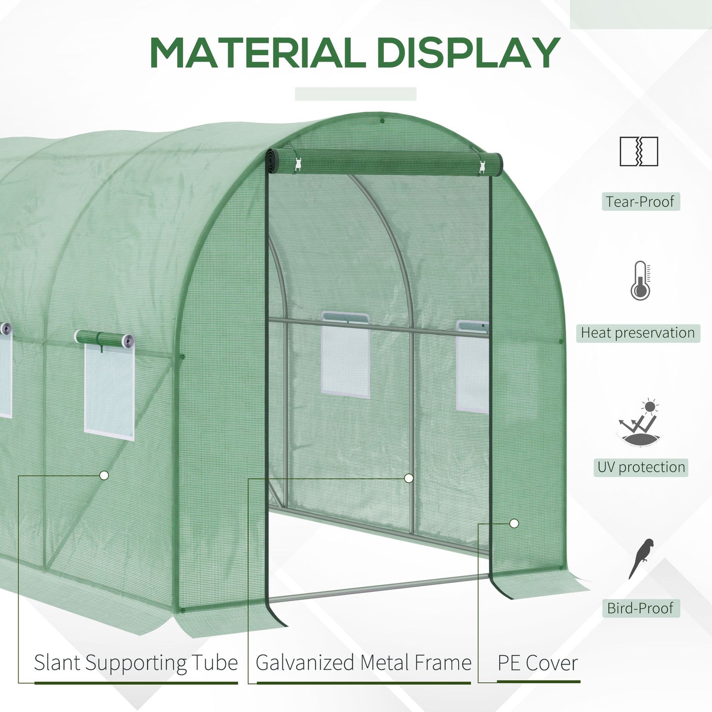 Walk-in Polytunnel Greenhouse (1)
