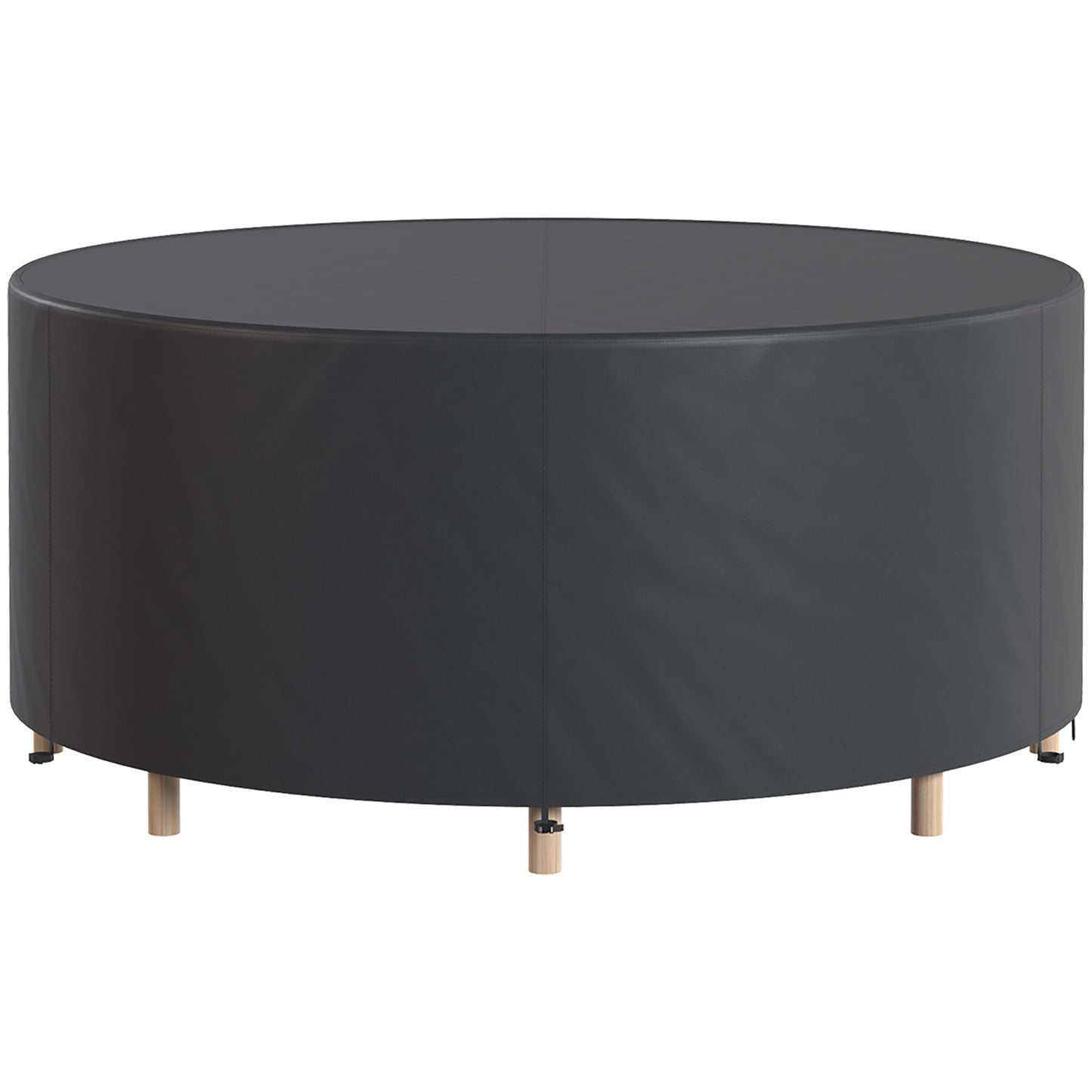 Round Garden Furniture Cover, Waterproof Garden Table Cover