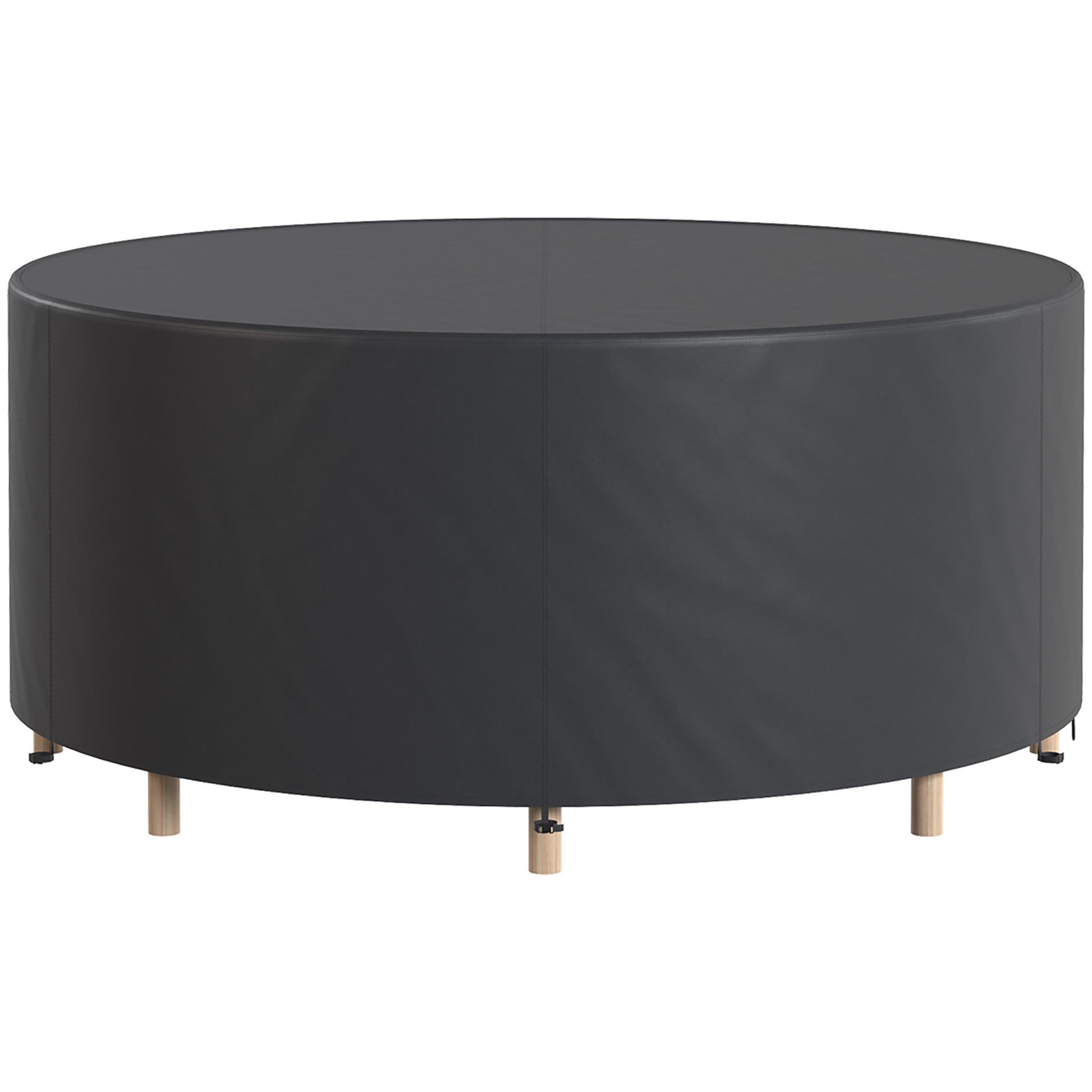 Round Garden Furniture Cover, Waterproof Garden Table Cover