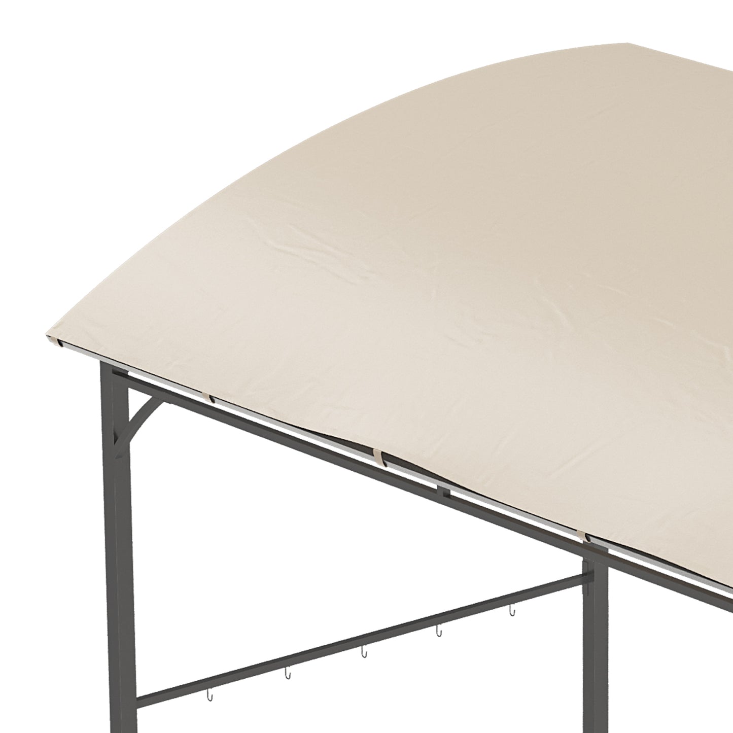 2.2 x 1.5 m BBQ Grill Gazebo Tent, Garden Grill with Metal Frame