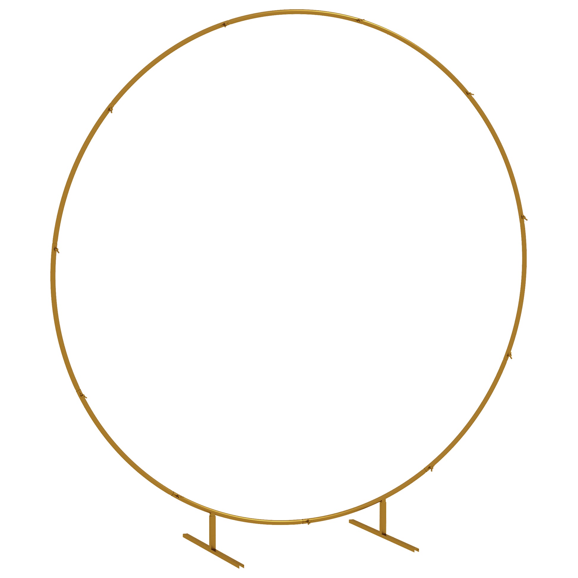 222cm Gold Tone Backdrop Stand