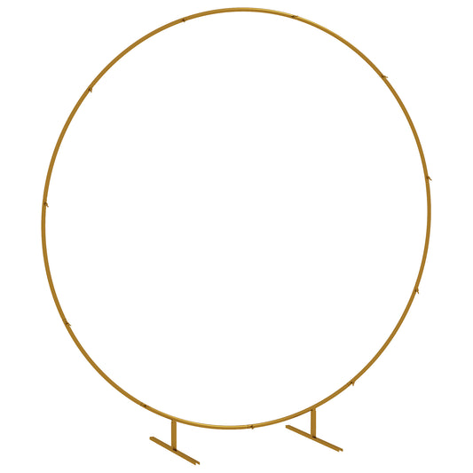 222cm Gold Tone Backdrop Stand