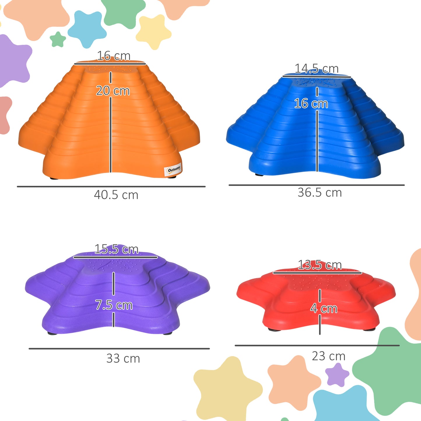 11-Piece Stepping Stones Kids
