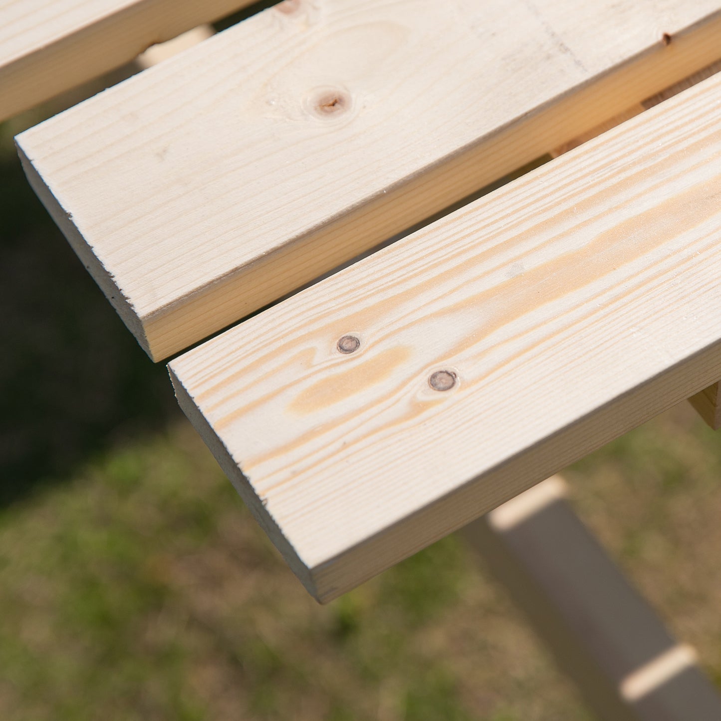 6 Seater Wooden Picnic Table Bench for Outdoor Garden or Patio