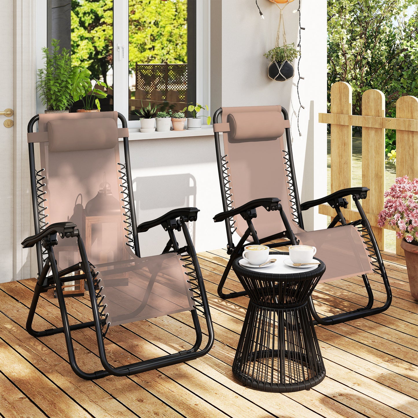 Zero Gravity Chair Set of 2