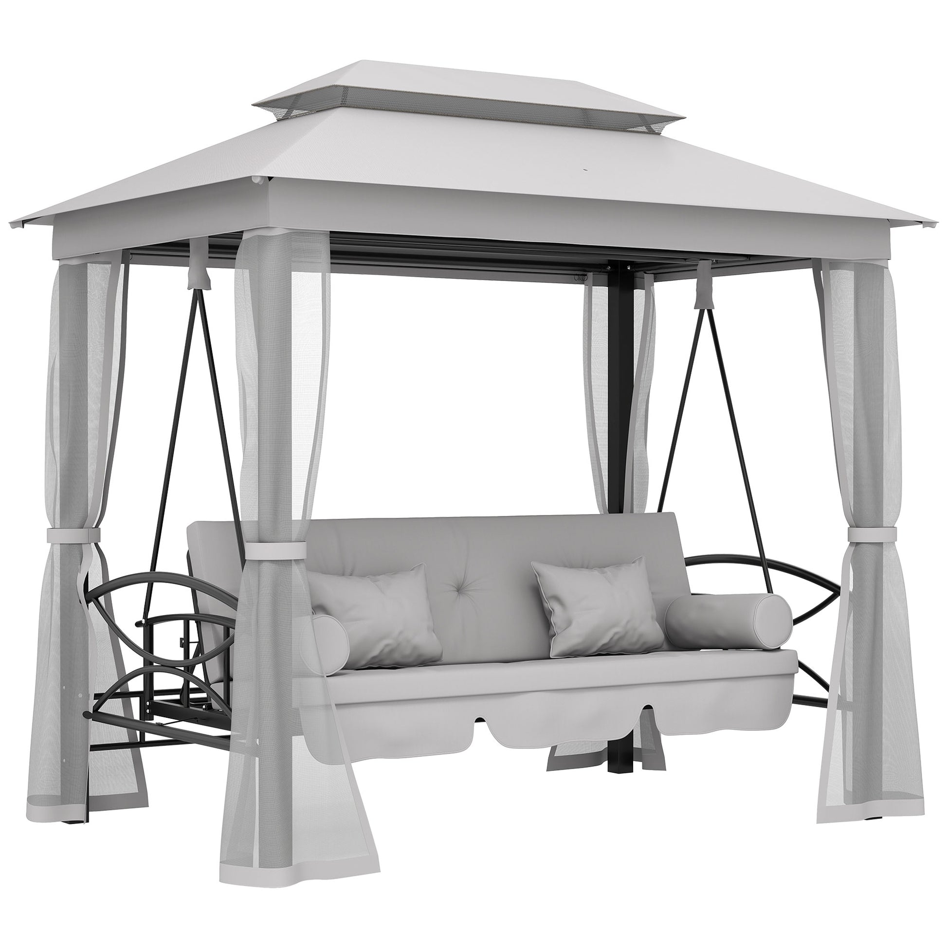 3 Seater Convertible Swing Chair