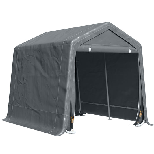 9 X 7.5ft Temporary Outdoor Equipment Shed