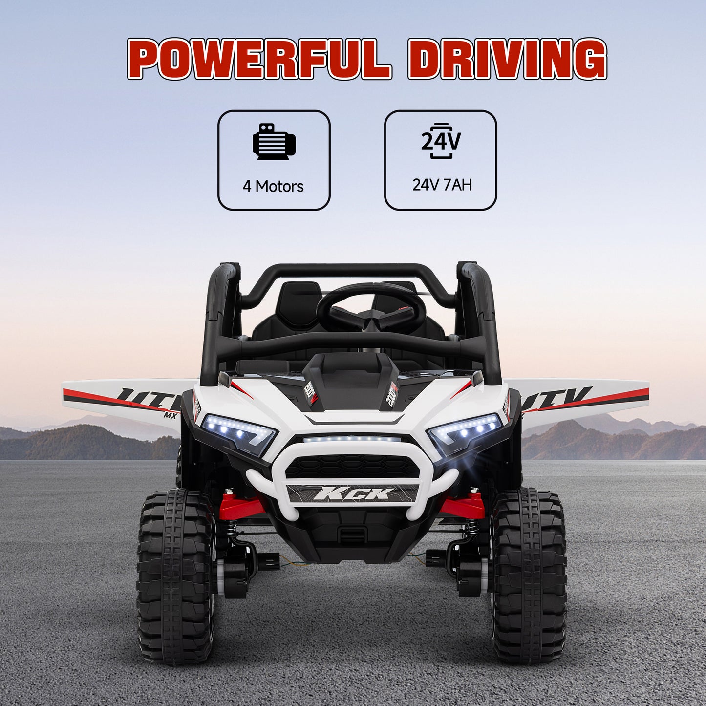 2 Seater 24V 7AH Ride on Truck