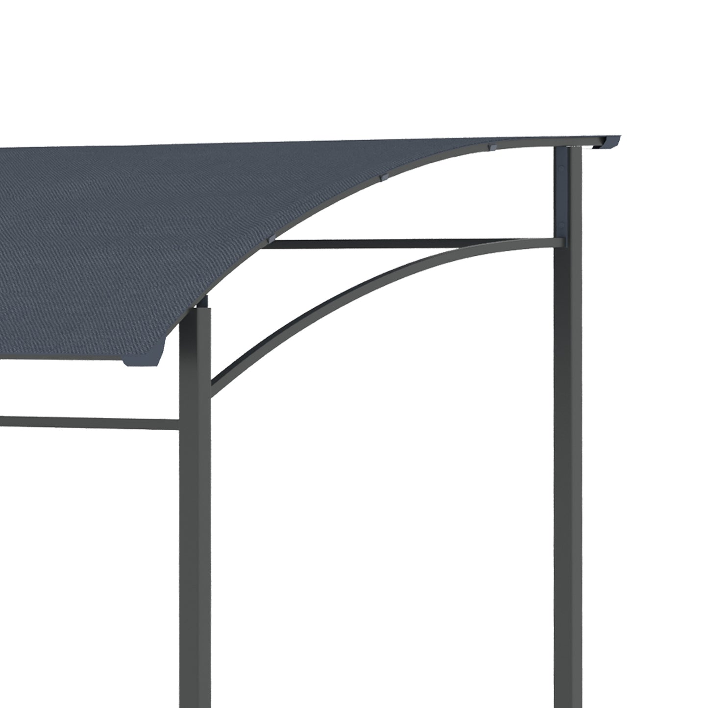 2.2 x 1.5 m BBQ Grill Gazebo Tent, Garden Grill with Metal Frame