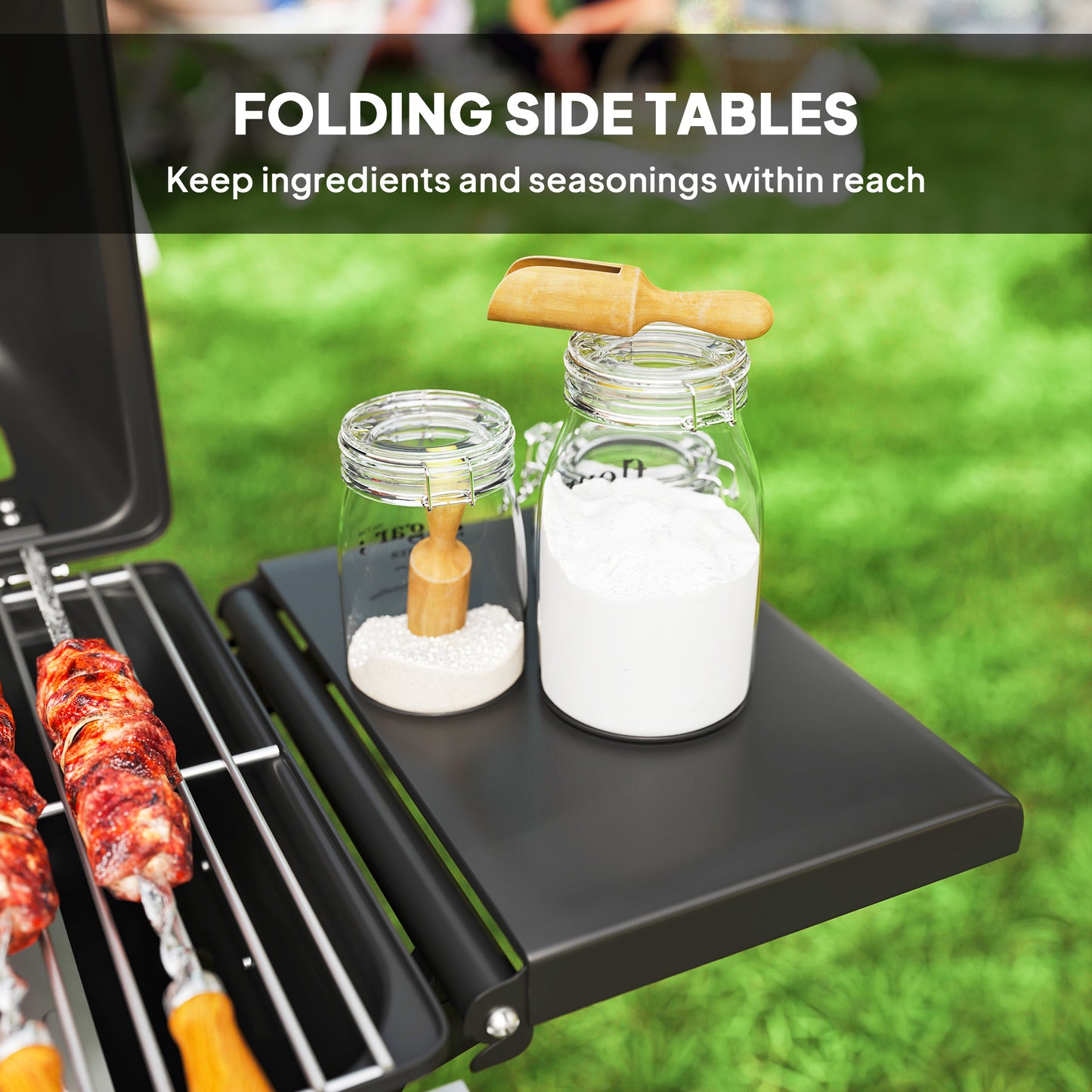 Two-Burner Portable Suitcase BBQ