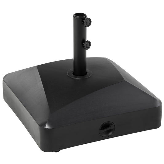 Garden Parasol Base Holder, 43kg Water or 60kg Sand Filled